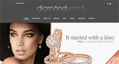 Desktop Screenshot of diamond-world.com.au
